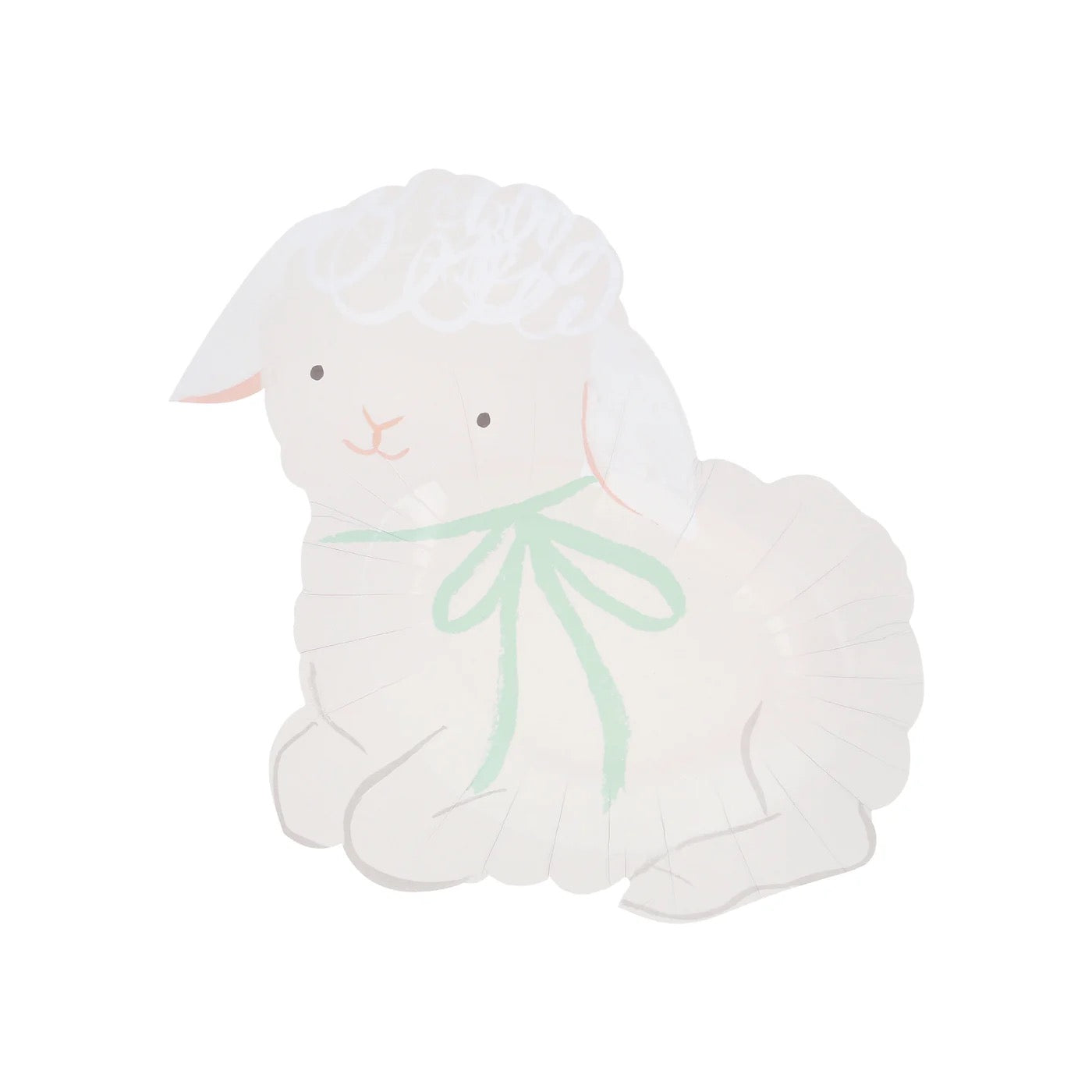 Piatti di Pasqua con animali (x8)